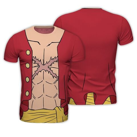 T-shirt Homme - One Piece - Luffy New World - Taille Xl